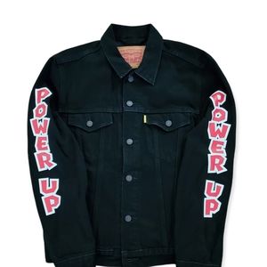 Levi Jean jacket x Super Mario collab